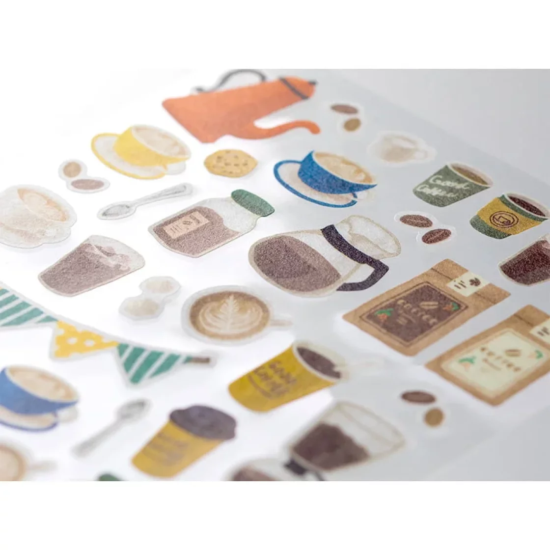 MD07. Stickers Coffee * Midori