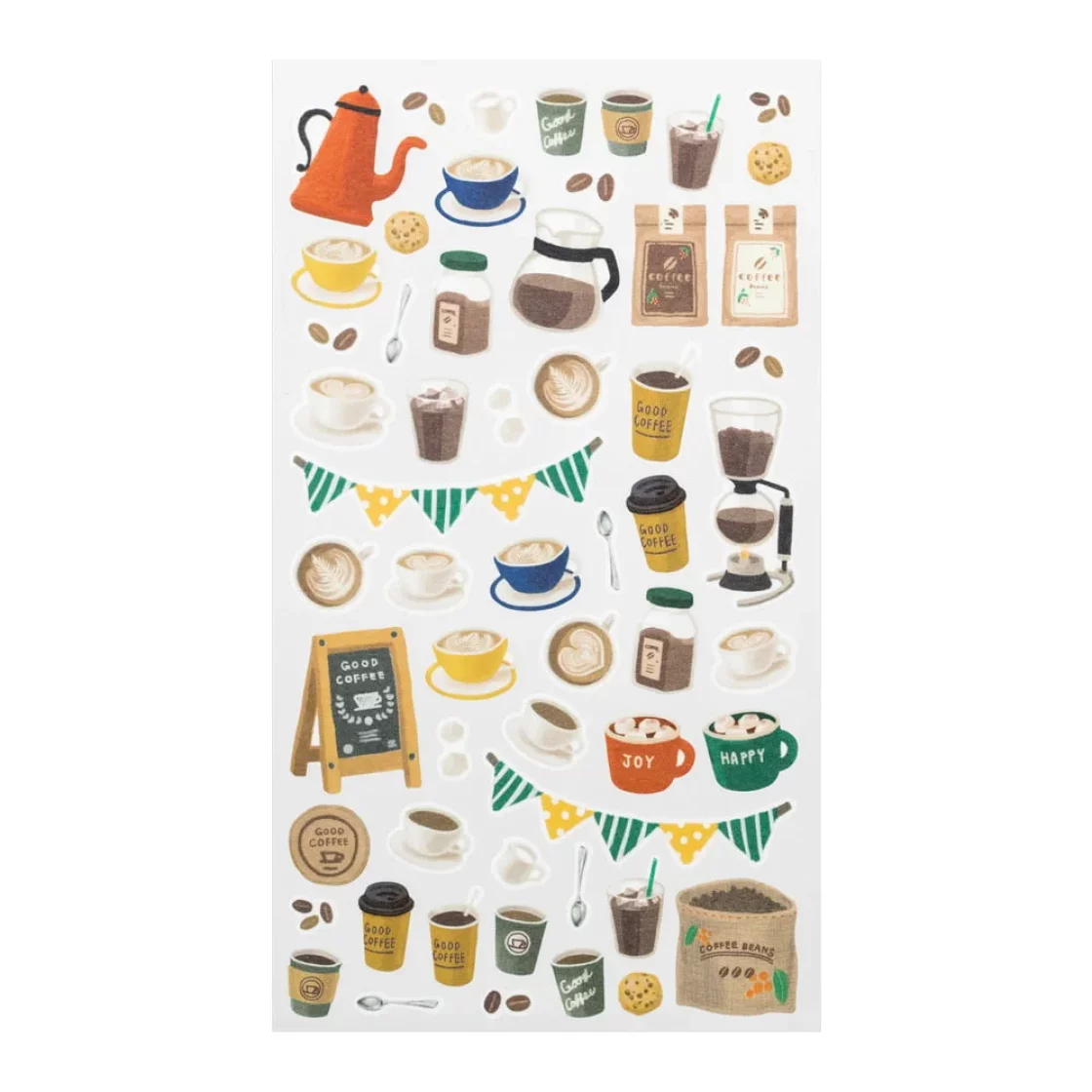 MD07. Stickers Coffee * Midori