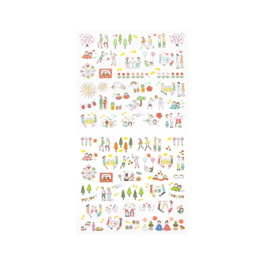 MD09. Stickers Dating * Midori