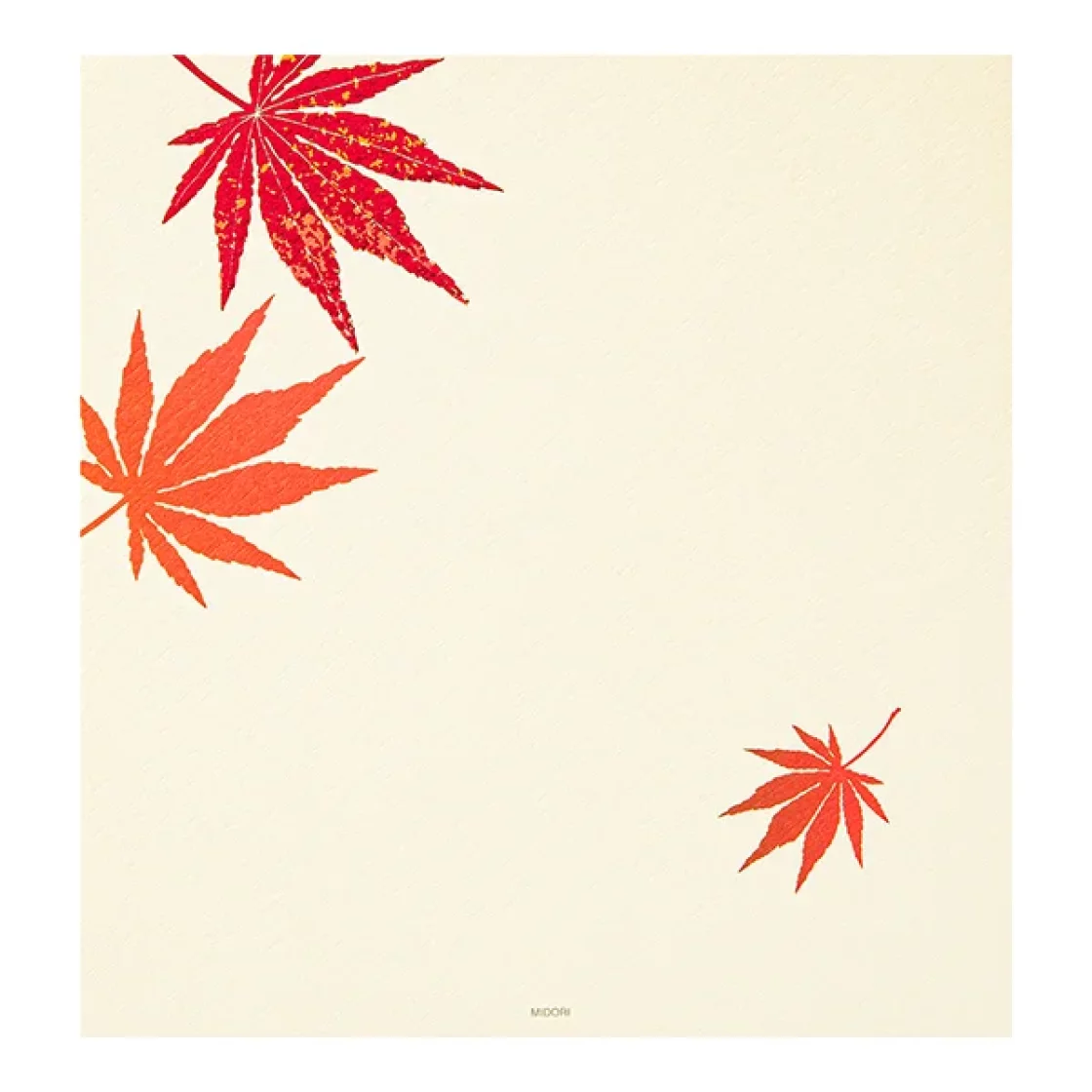 11.1 Autumn Maple letter pad * Midori