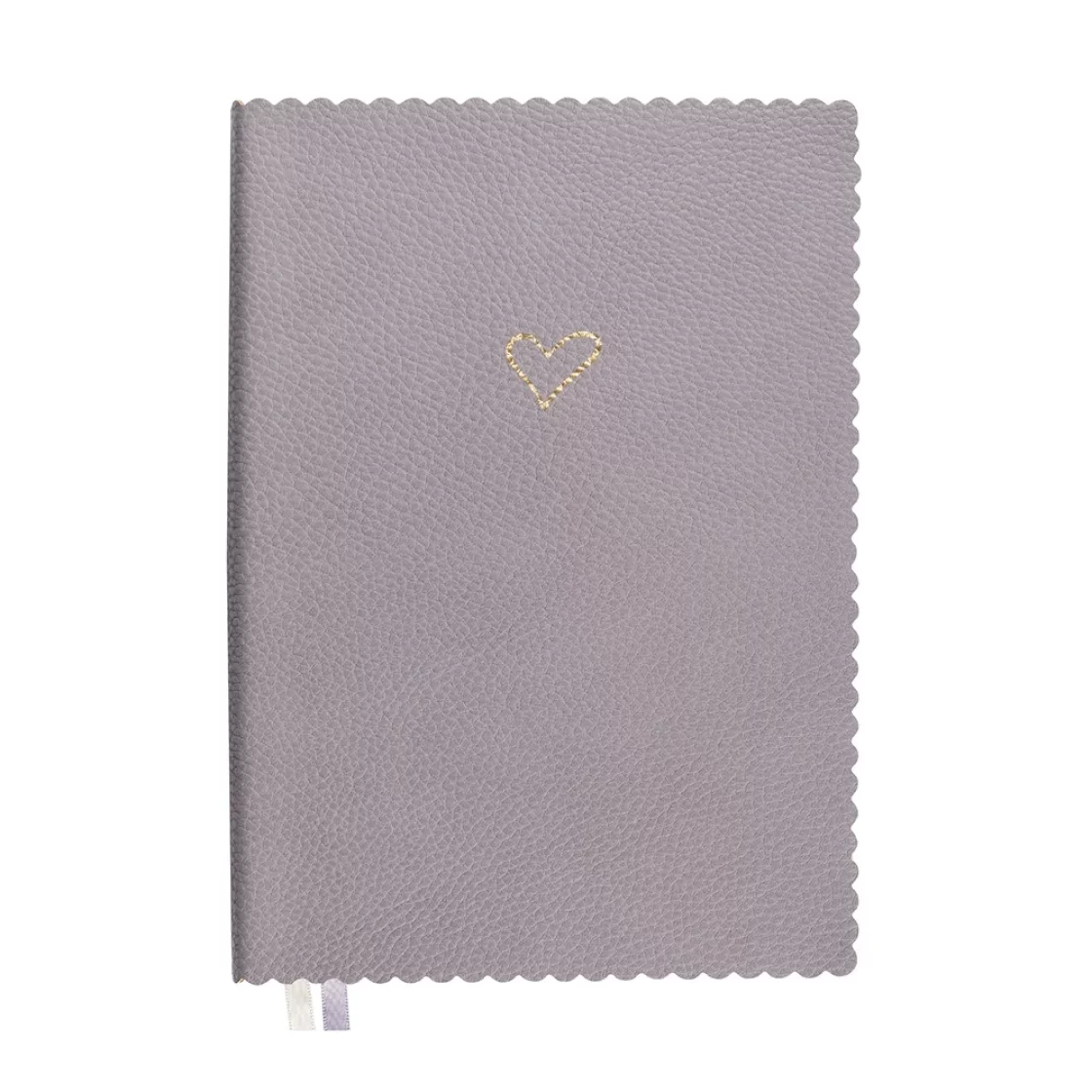 11. Journal, Taupe, heart * Artebene
