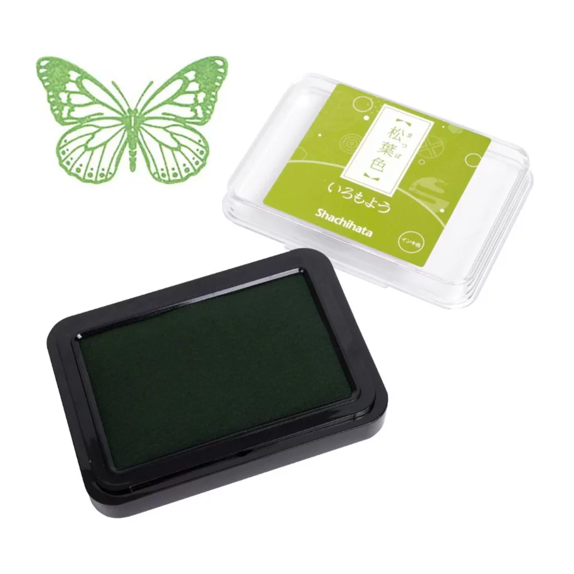 SH11. Stamp Pad Gold Green * Shachihata