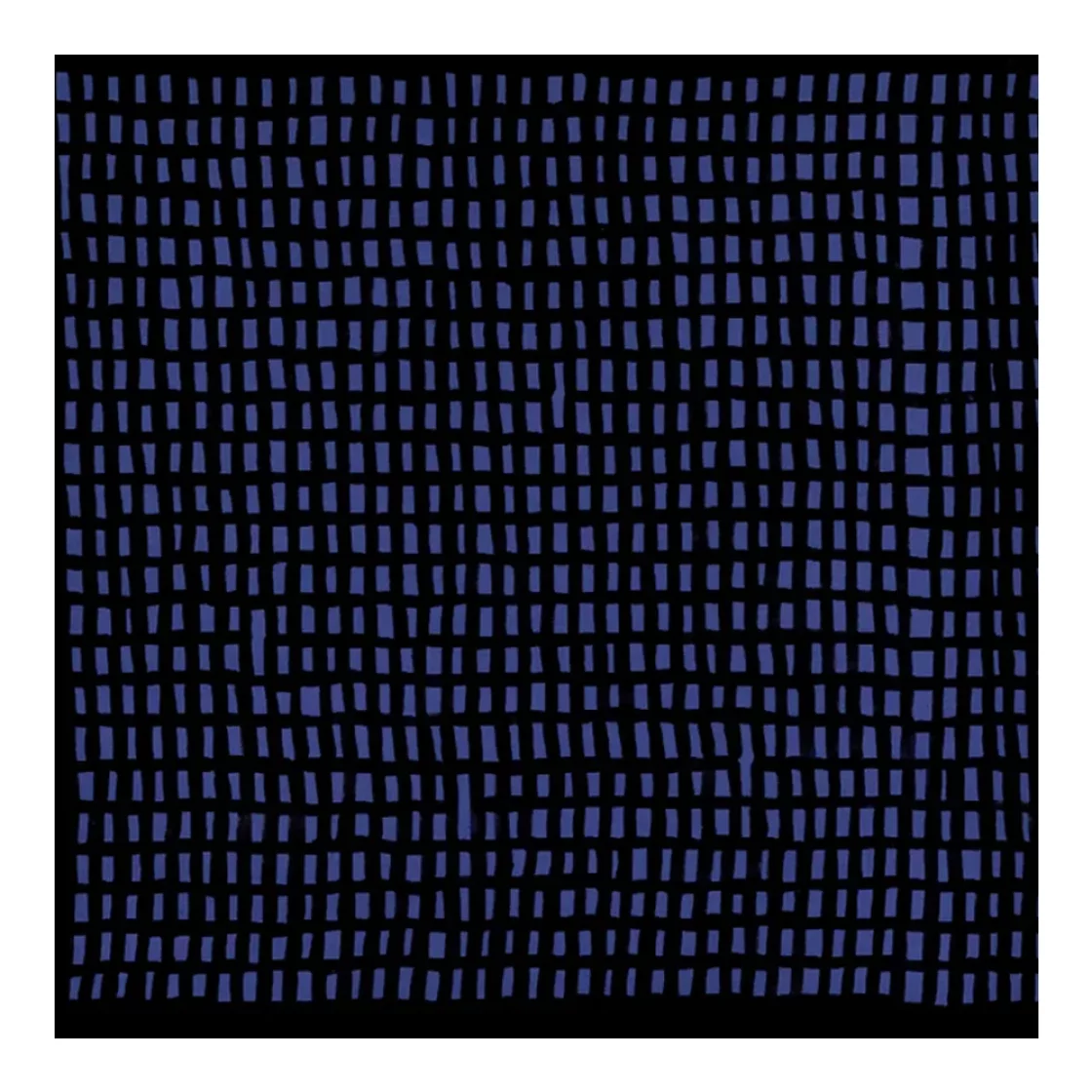 12. Minä Perhonen Organic Cotton Sora Check Black 70cm * Mususbi