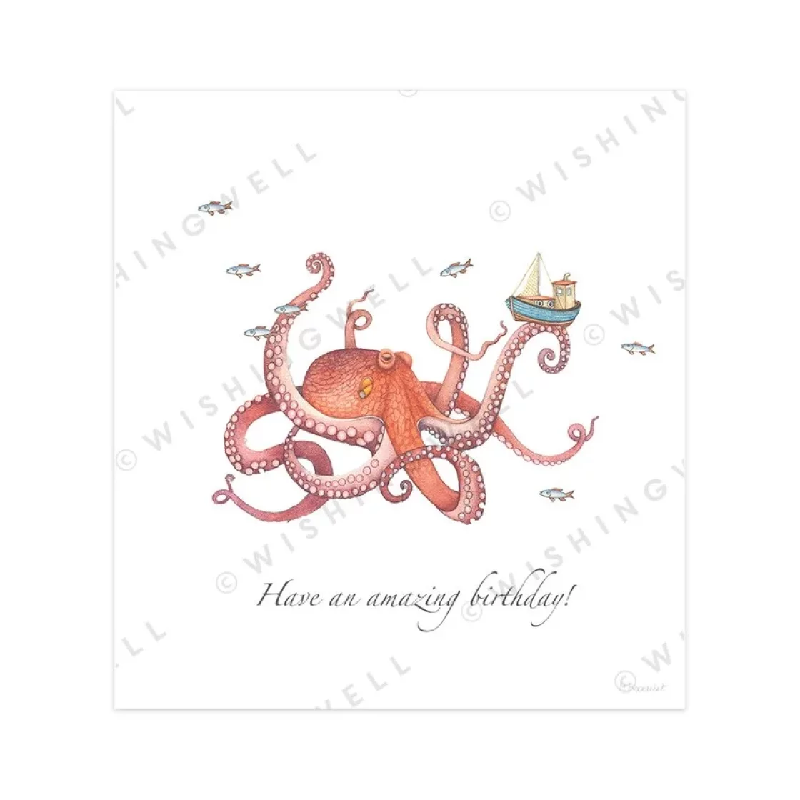 W123. Have an amazing birthday * Wishingwell gift card