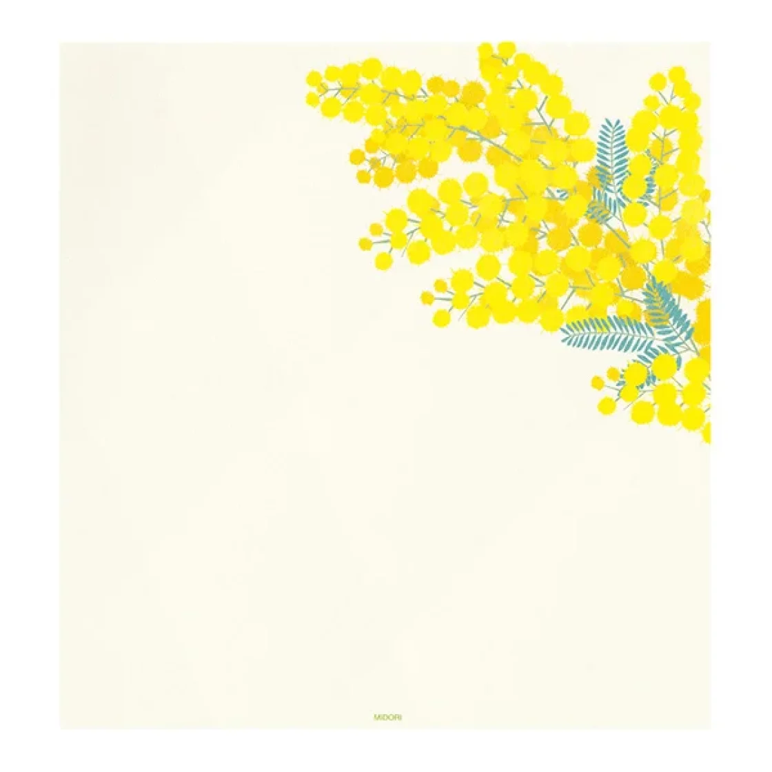 14.1 Spring Flower letter pad * Midori