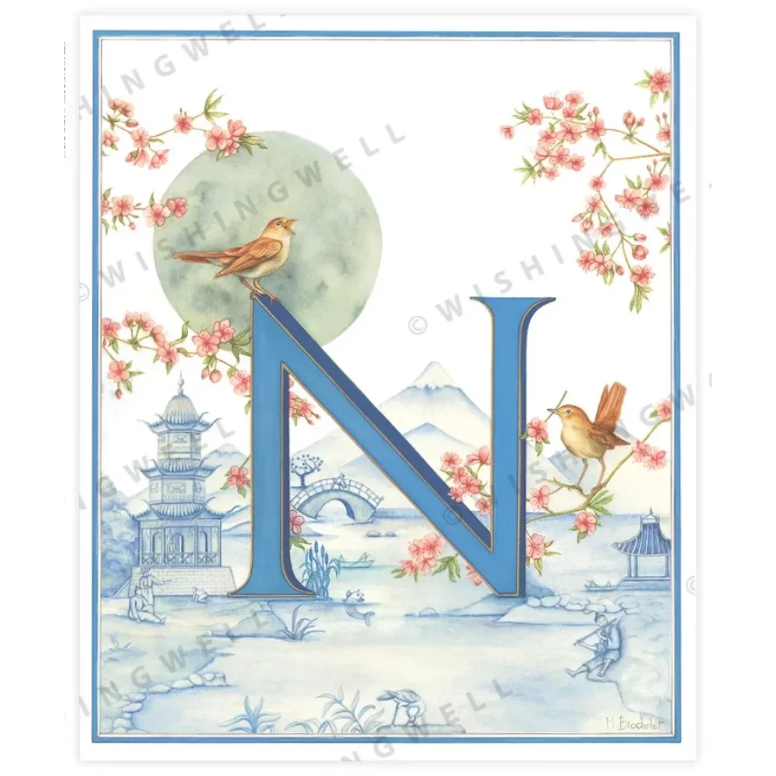 144. 'N' Nightingale * Wishingwell gift card
