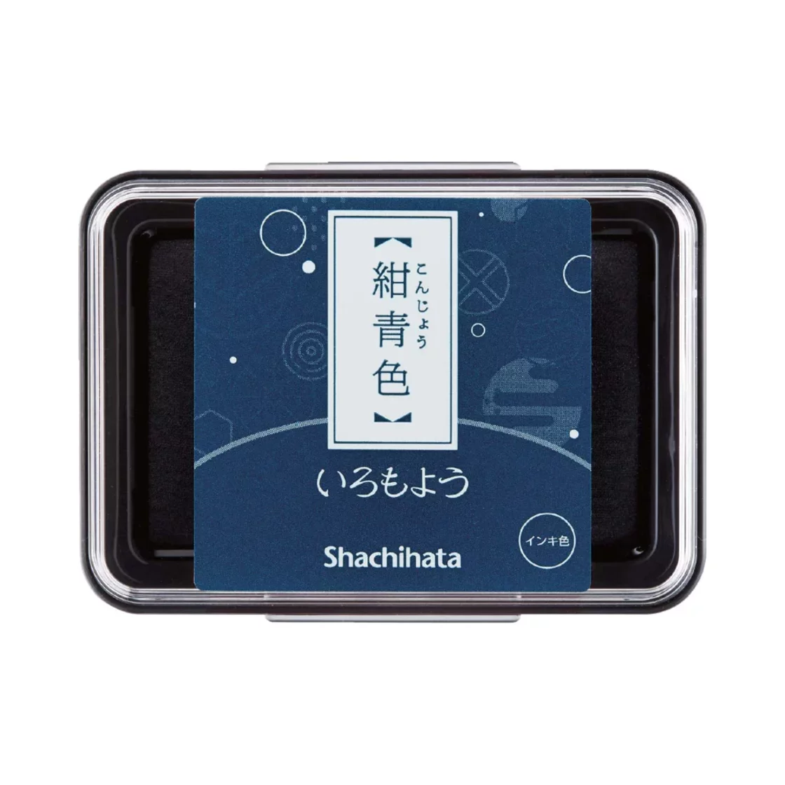 SH16. Stamp Pad Dark Blue * Shachihata