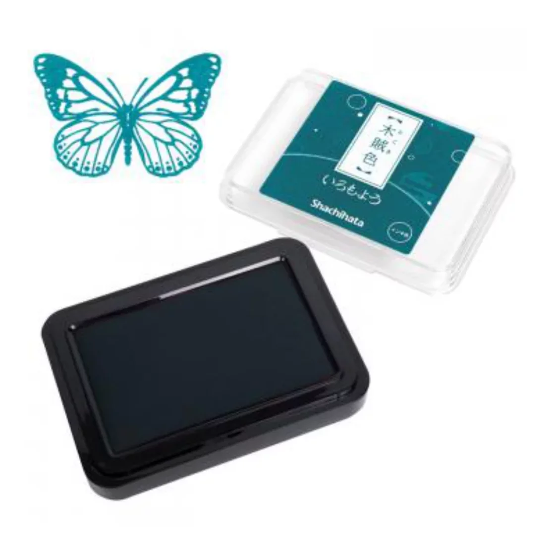 SH18. Stamp Pad Turquoise * Shachihata
