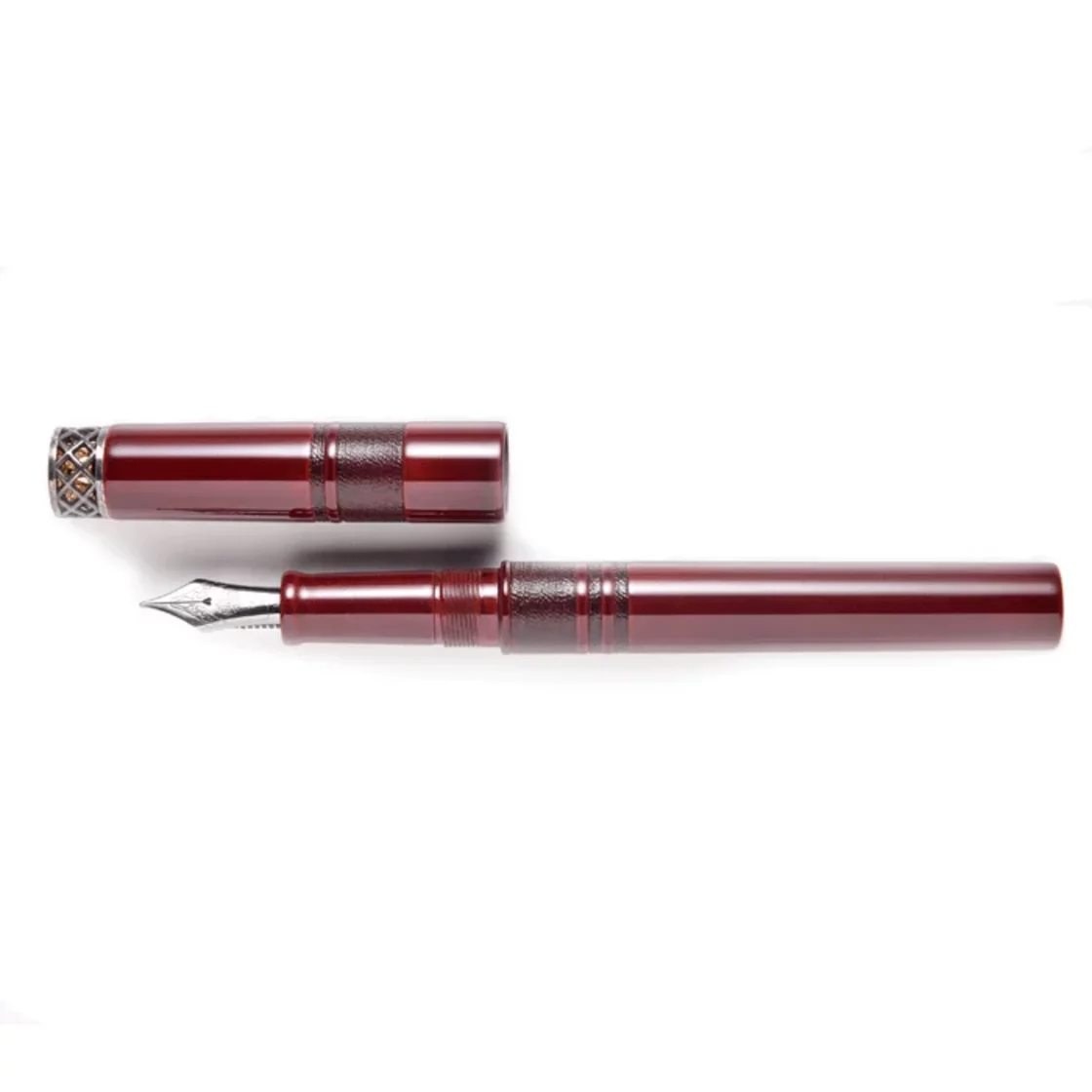 Pre-loved * 20th Ann Aka-tamenuri with kuro-tamenuri strings rolled * Nakaya Limited Edition