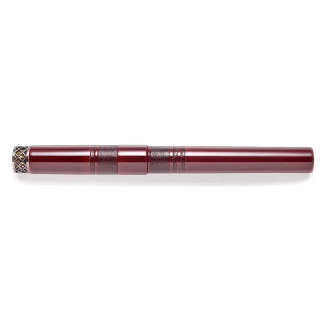 Pre-loved * 20th Ann Aka-tamenuri with kuro-tamenuri strings rolled * Nakaya Limited Edition