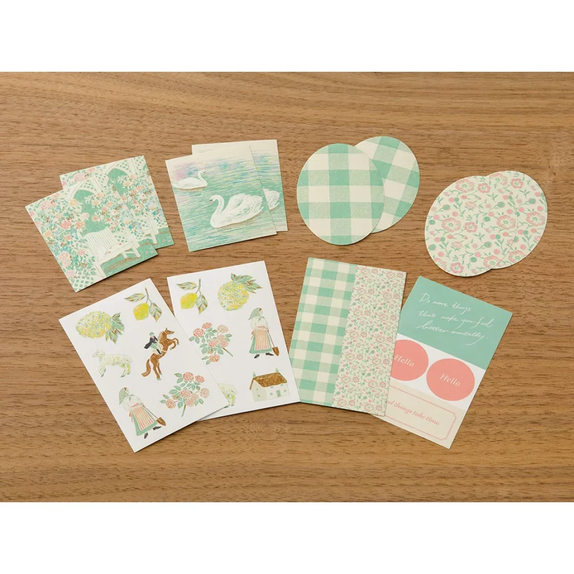 MD24. LE Decoration Sticker Yellow Green * Midori