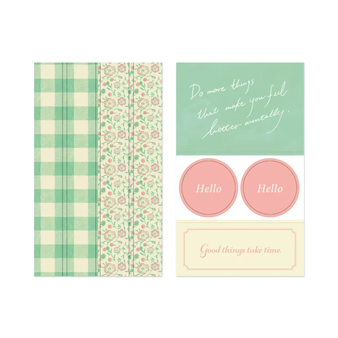 MD24. LE Decoration Sticker Yellow Green * Midori