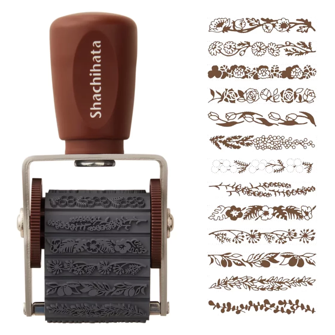 SH25. Rotating Stamp Botanical * Shachihata