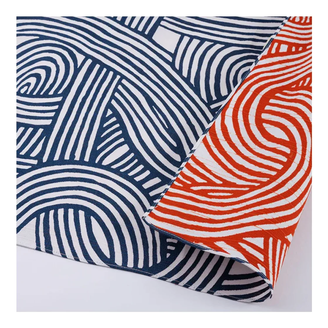 32. Isa Monyo Knot Blue Orange 70 * Musubi
