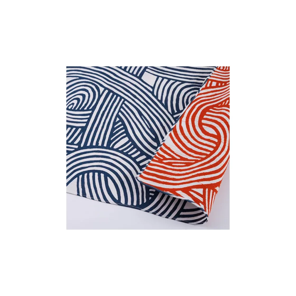 32. Isa Monyo Knot Blue Orange 70 * Musubi