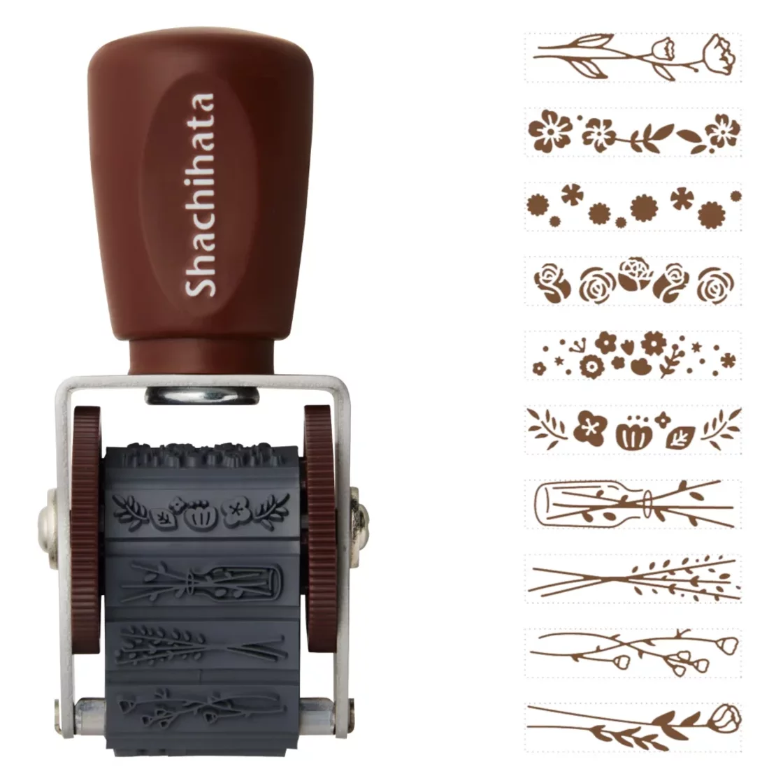 SH32. Mini Rotating Stamp Flower * Shachihata