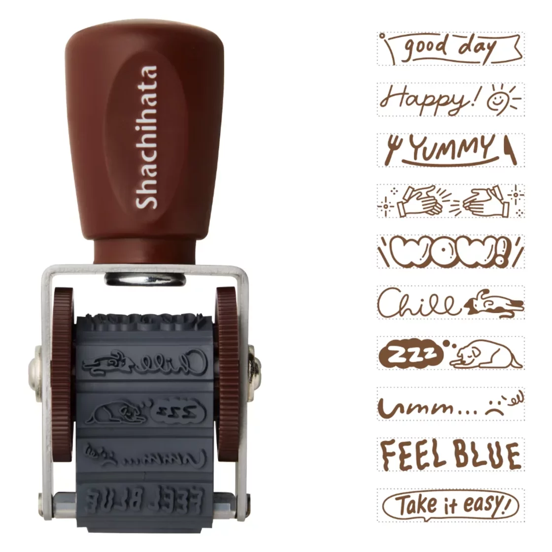 SH35. Mini Rotating Stamp Today's Mood * Shachihata