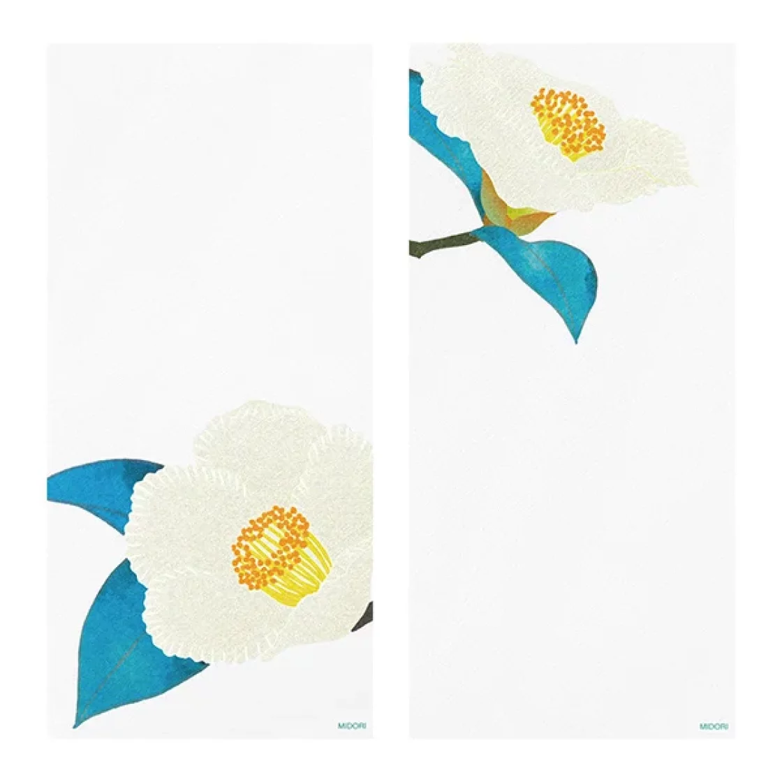 40.3 Japanese Stewartia Message Pad * Midori
