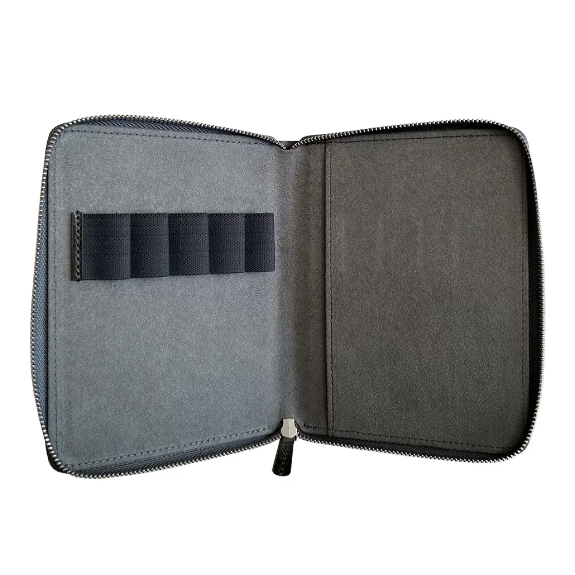 5 Pen Crazy Horse Smoky Grey Pen Case * Galen Leather