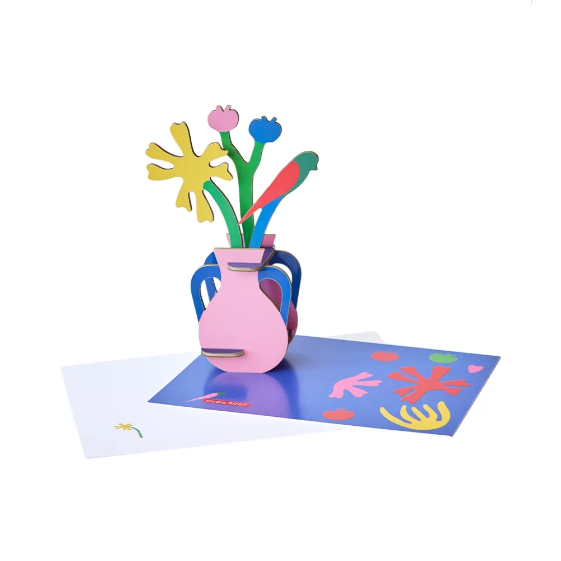 R06. Matisse Paper Bloom Pop Out Card * Studio ROOF