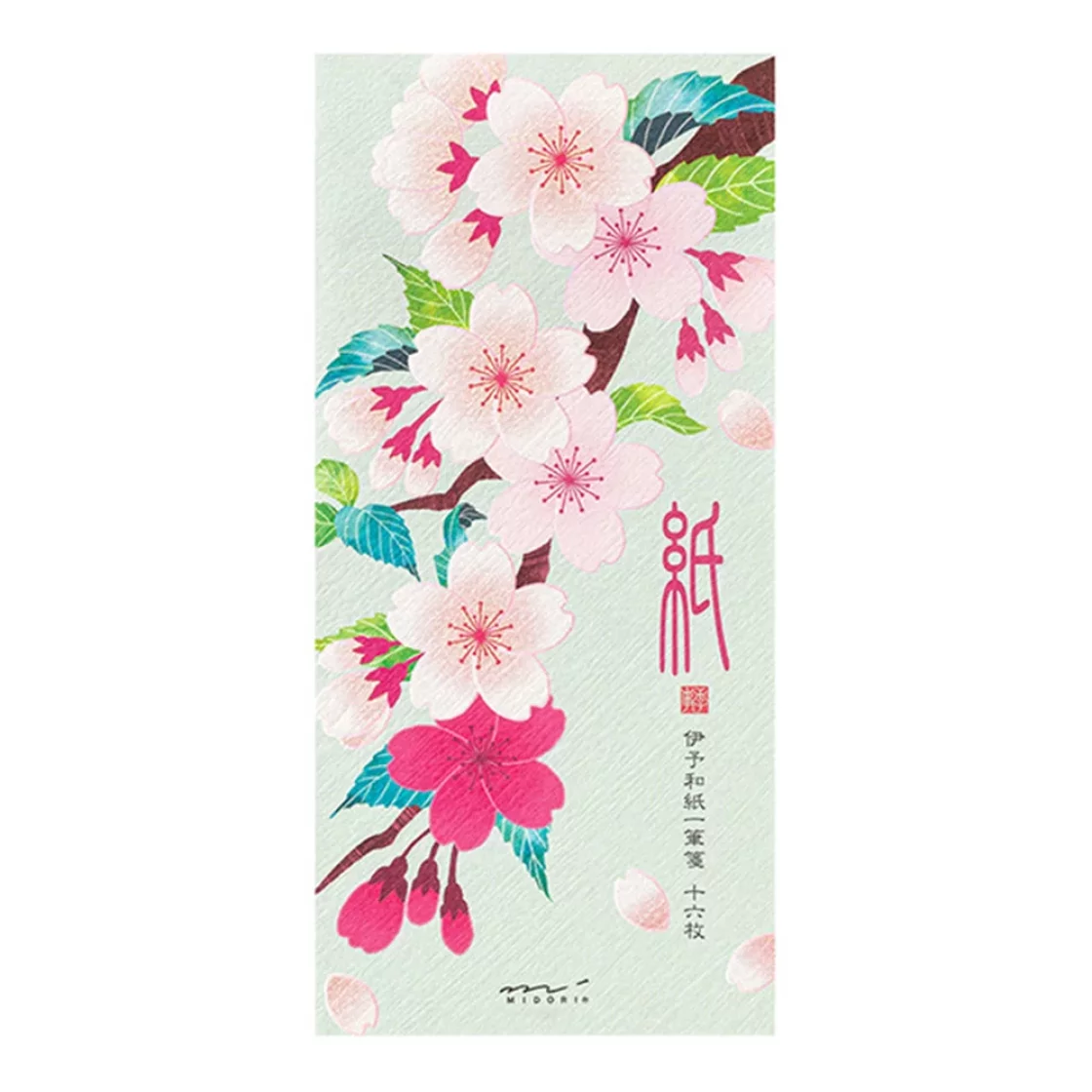 65.3 Cherry Blossom Message Pad * Midori