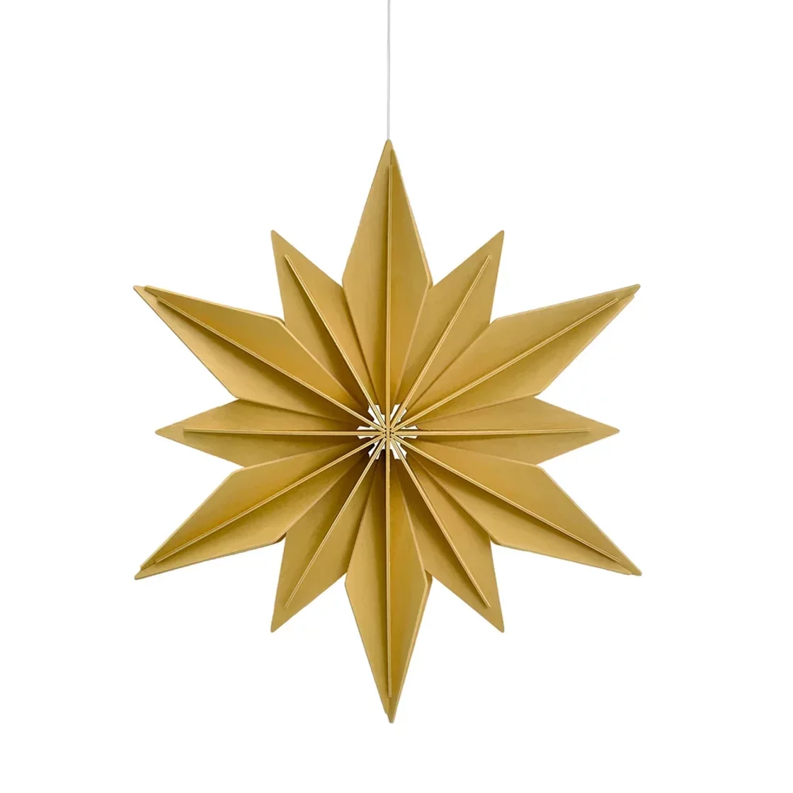 65. Decor Star Honey Yellow 15cm * 3D puzzel kaart * LOVI 15cm