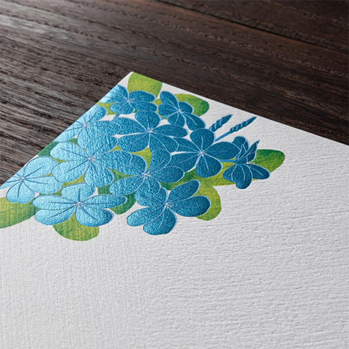 67.1 Plumbago Letter Paper * Midori