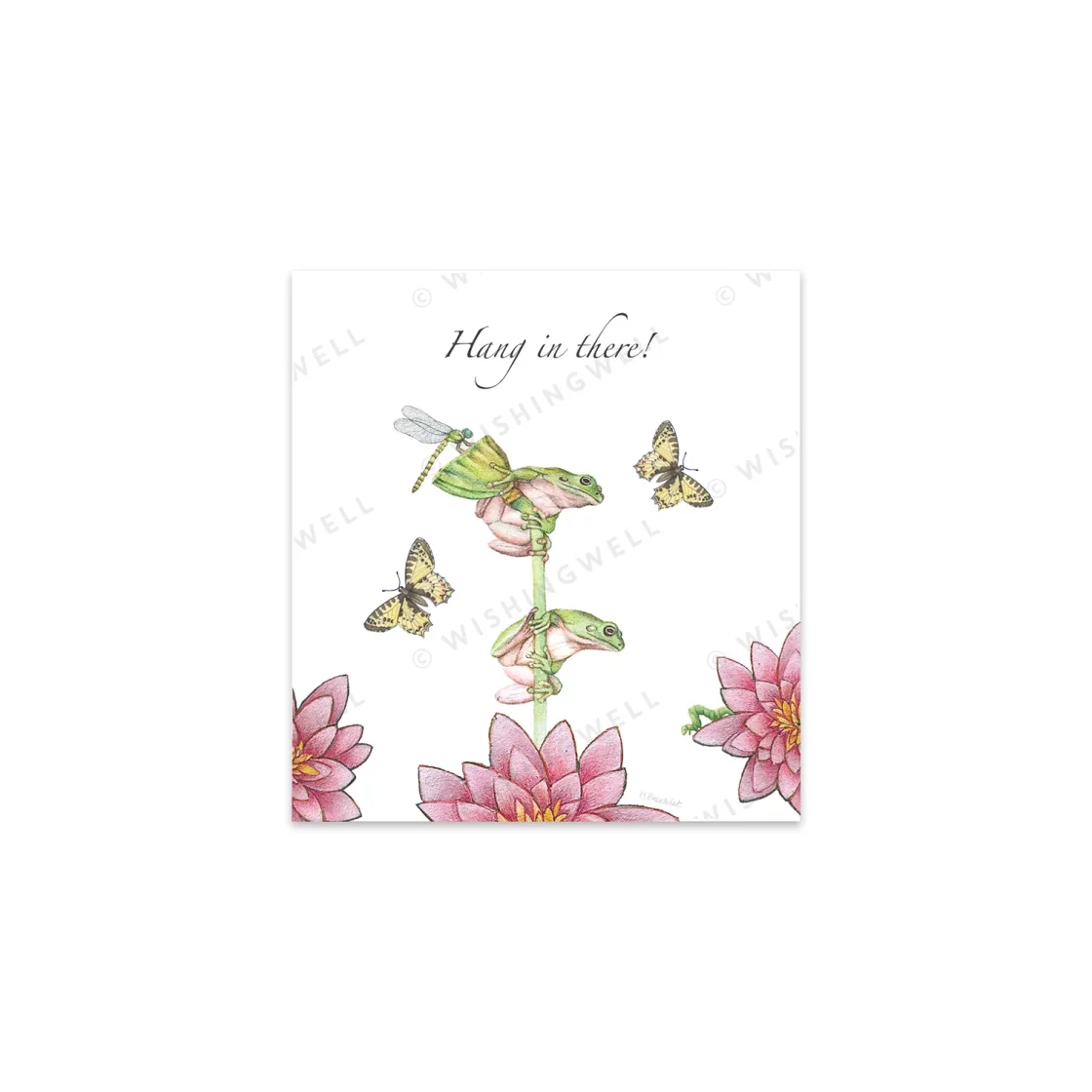 W67. Hang In There * Wishingwell gift card