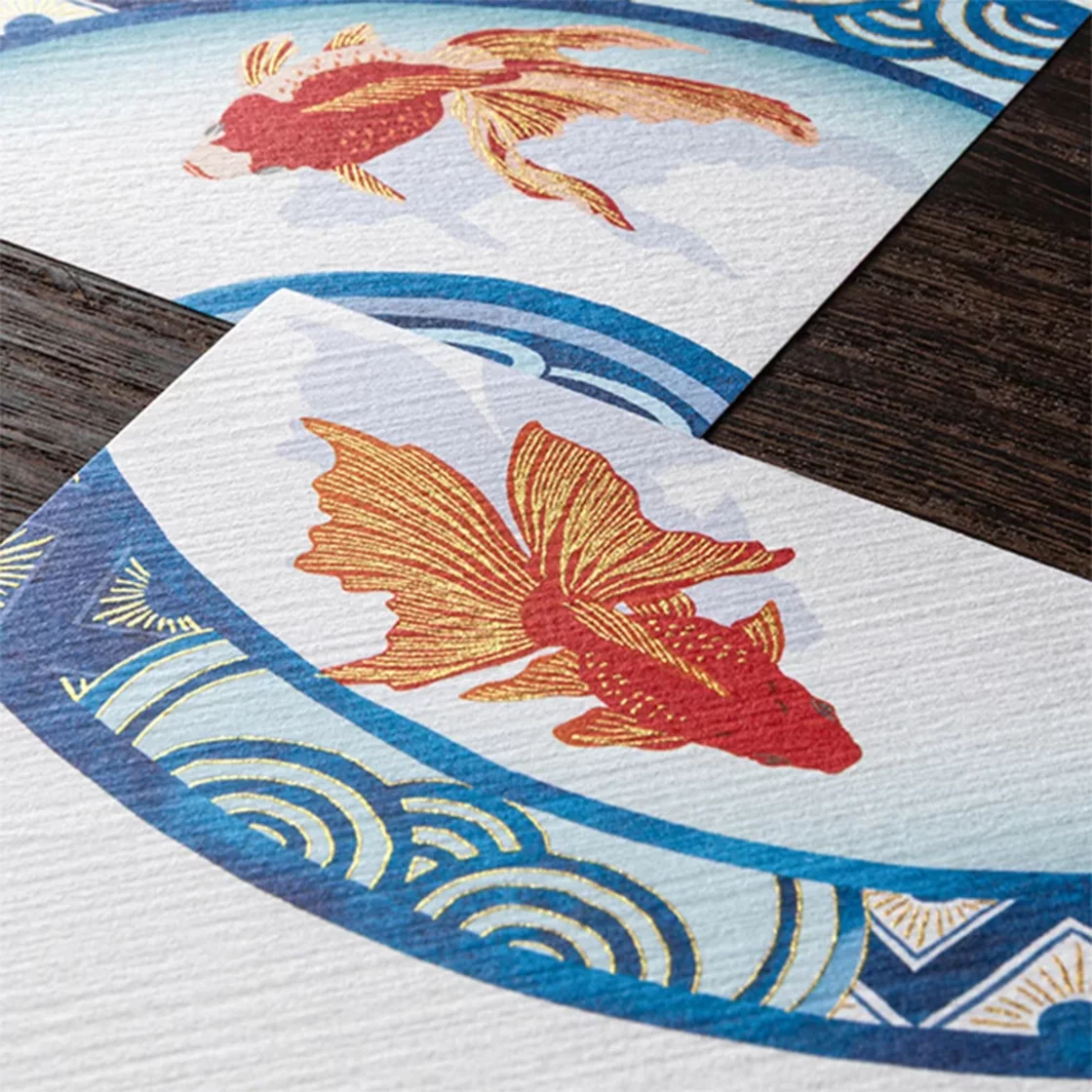 70.1 Goldfish Letter Pad * Midori
