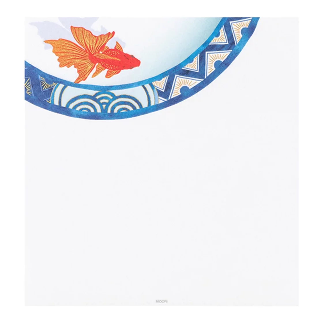 70.1 Goldfish Letter Pad * Midori
