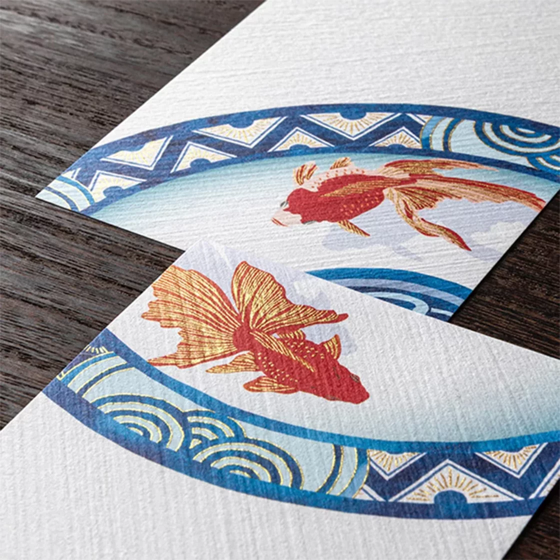 70.3 Goldfish Message Pad * Midori