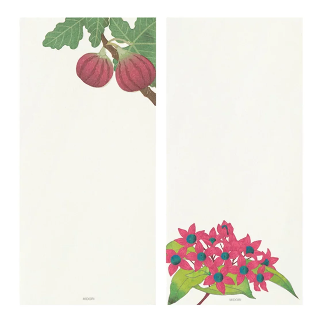 71.3 Autumn Fruits 2026 Message Pad * Midori