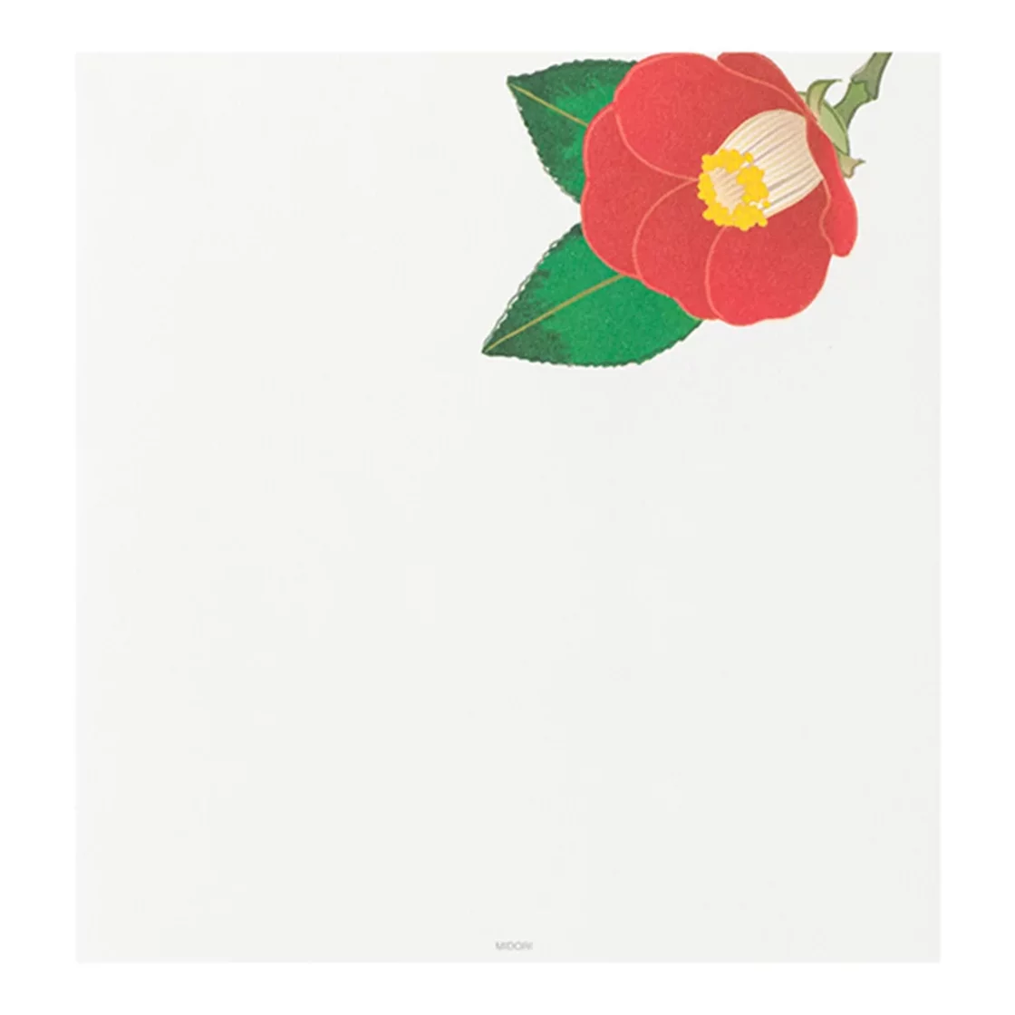 75.1 Red Winter Letter Paper * Midori