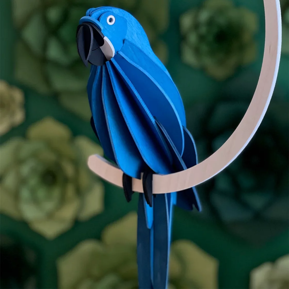 69. Hyacinth Macaw * 3D Puzzle Card * Lovi 34cm