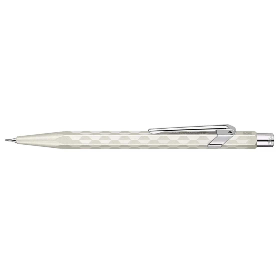 849 Alpine Frost Mechanical Pencil White * Caran D'Ache