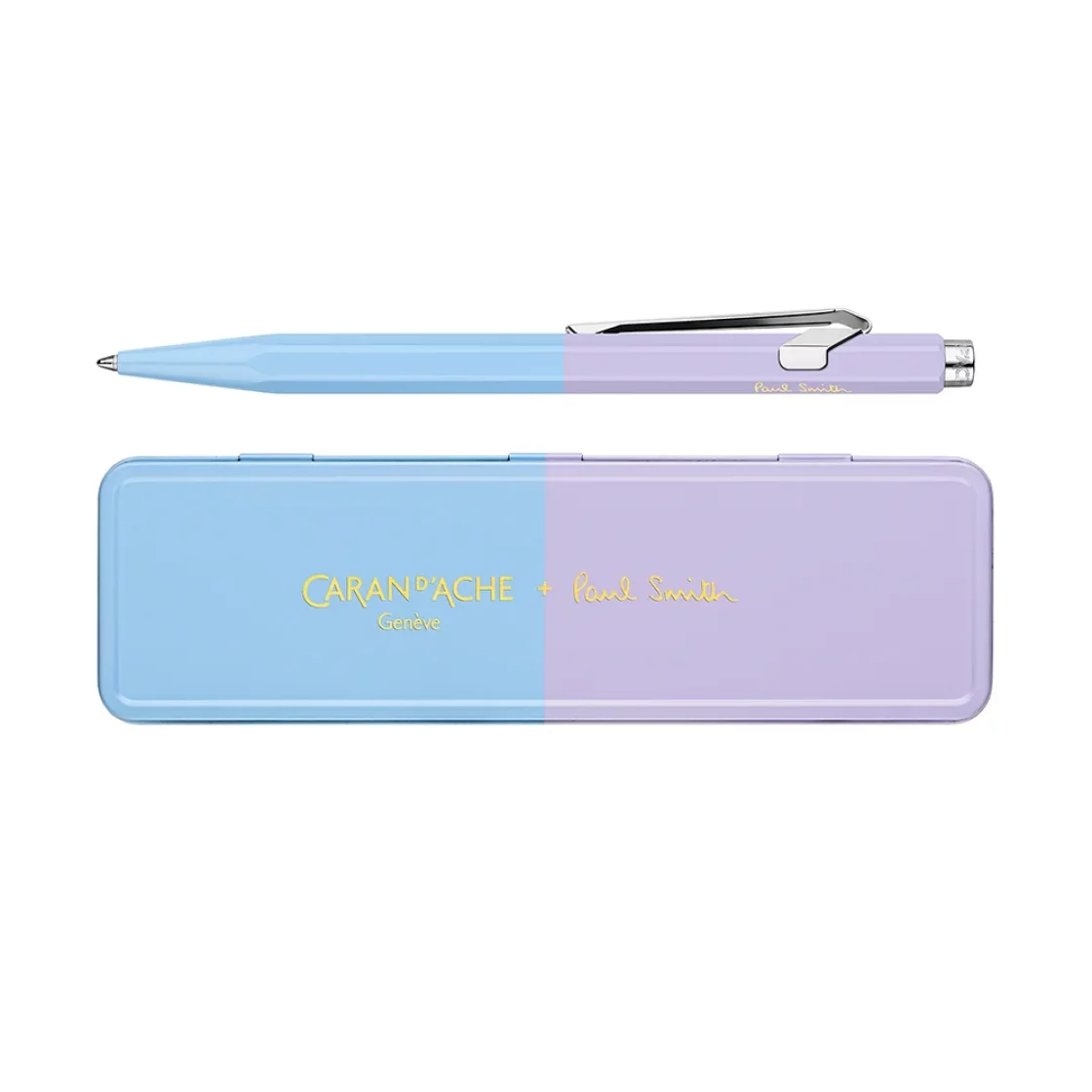 849 Skyblue-Lavender Paul Smith Ballpoint * Caran D'Ache