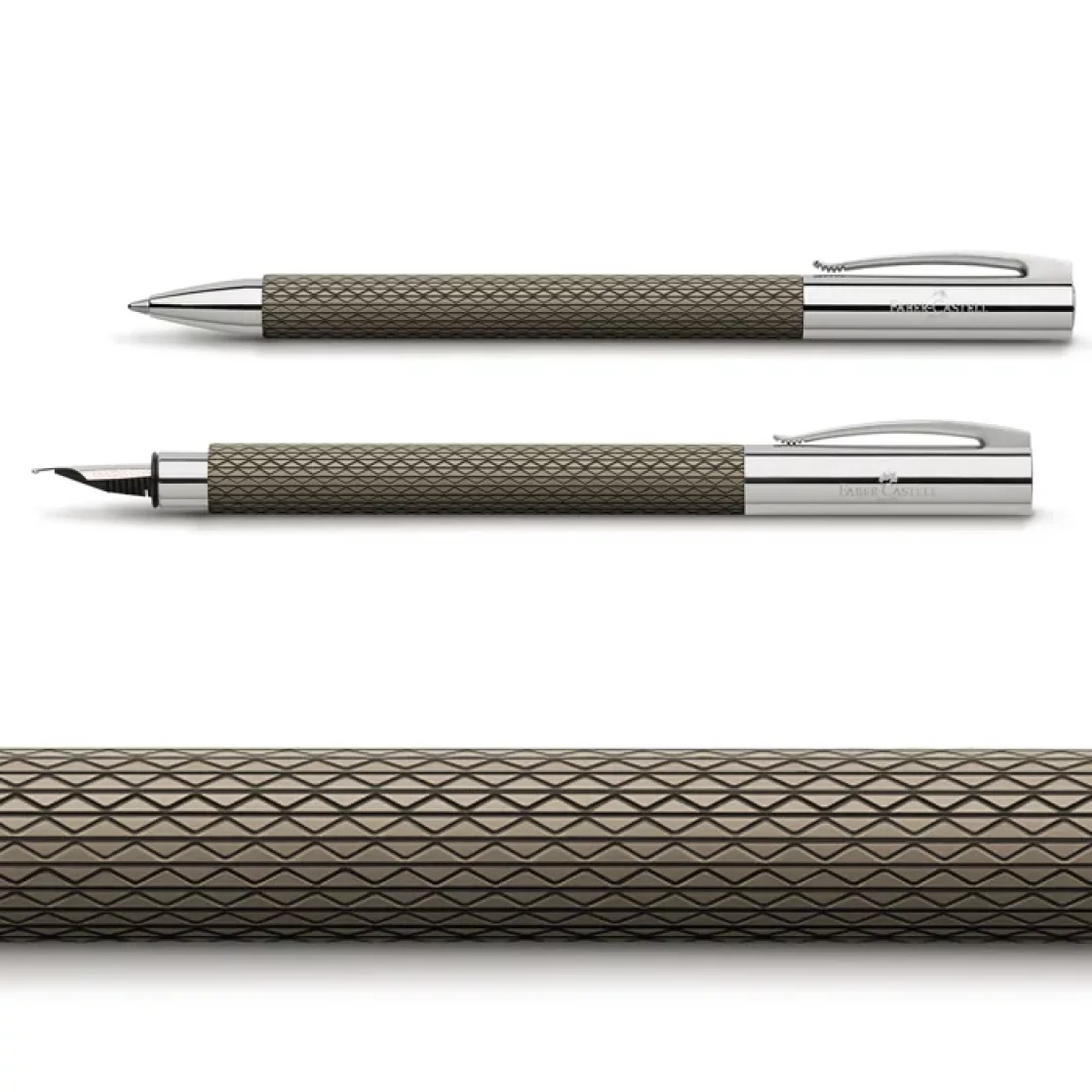 Ambition OpArt Black Sand ballpoint * Faber-Castell