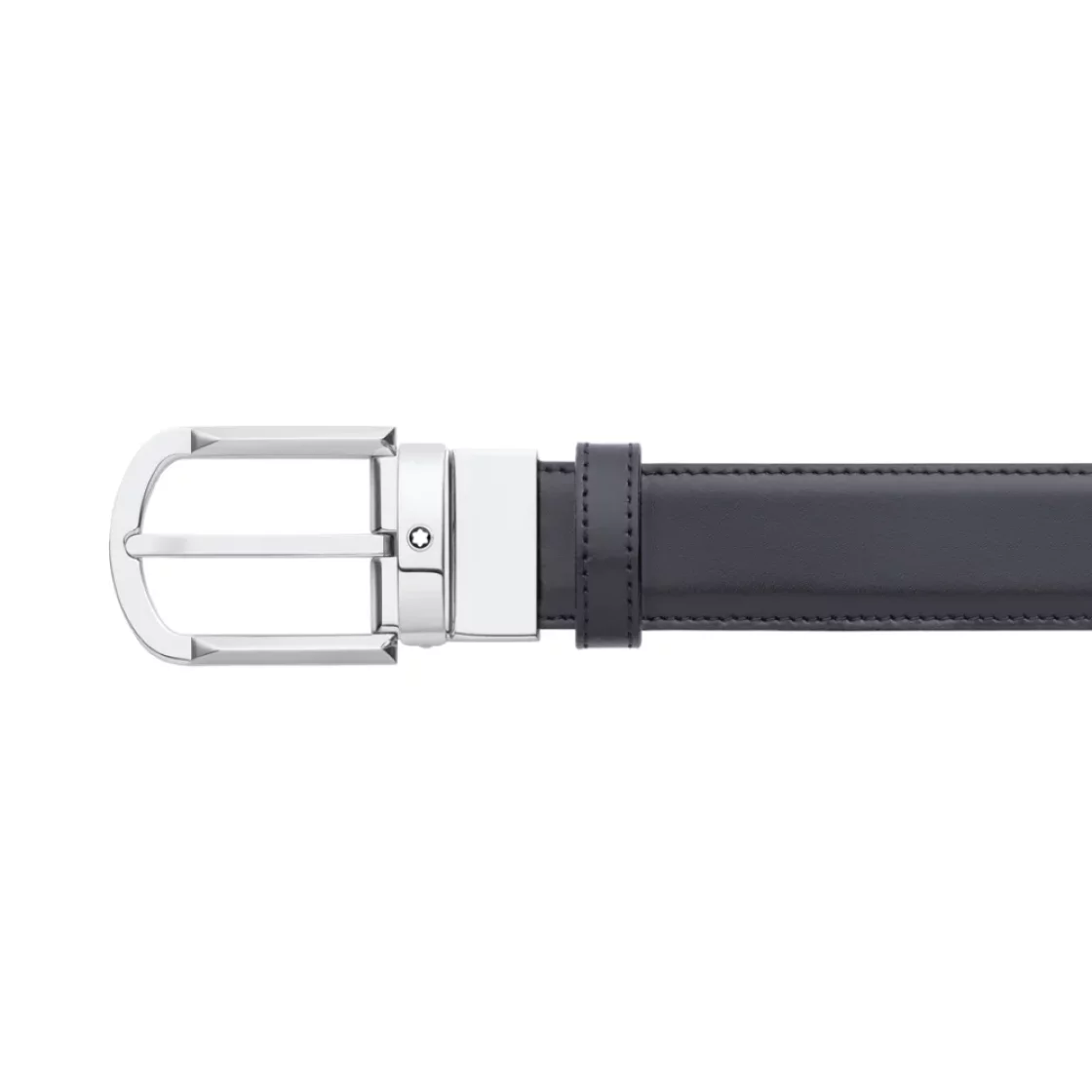Belt 30mm Black/Brown Horseshoe Buckle * 111080 * Montblanc