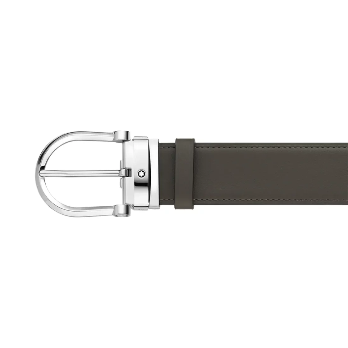 Belt Horseshoe Buckle Reversible Brown/Black * 129441 * Montblanc