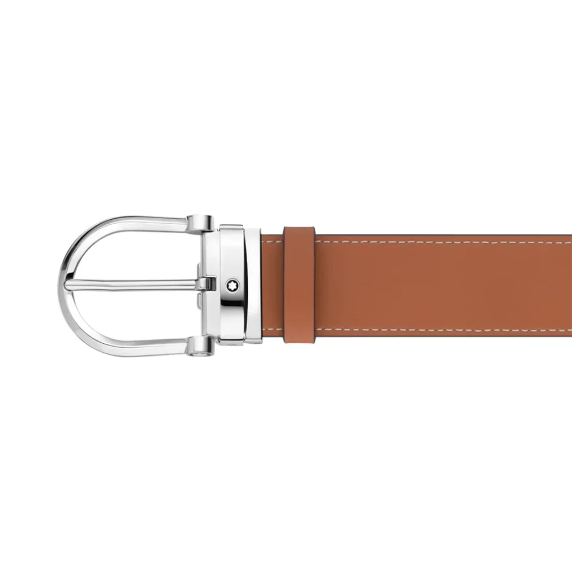 Belt Horseshoe Buckle Reversible Brown/Black * 129441 * Montblanc