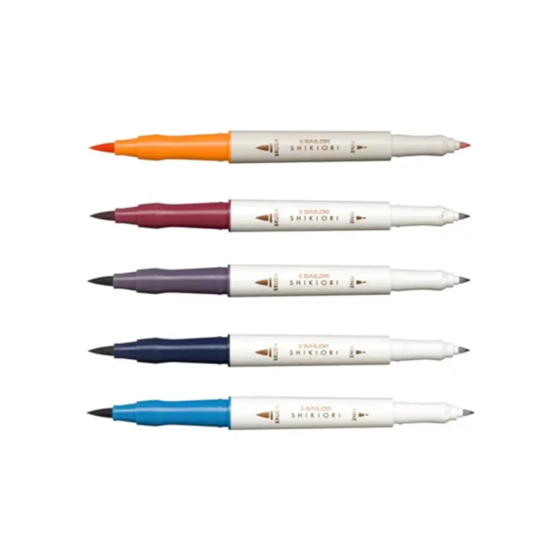 Calligraphy, lettering and brush pen set Autumn * Sailor