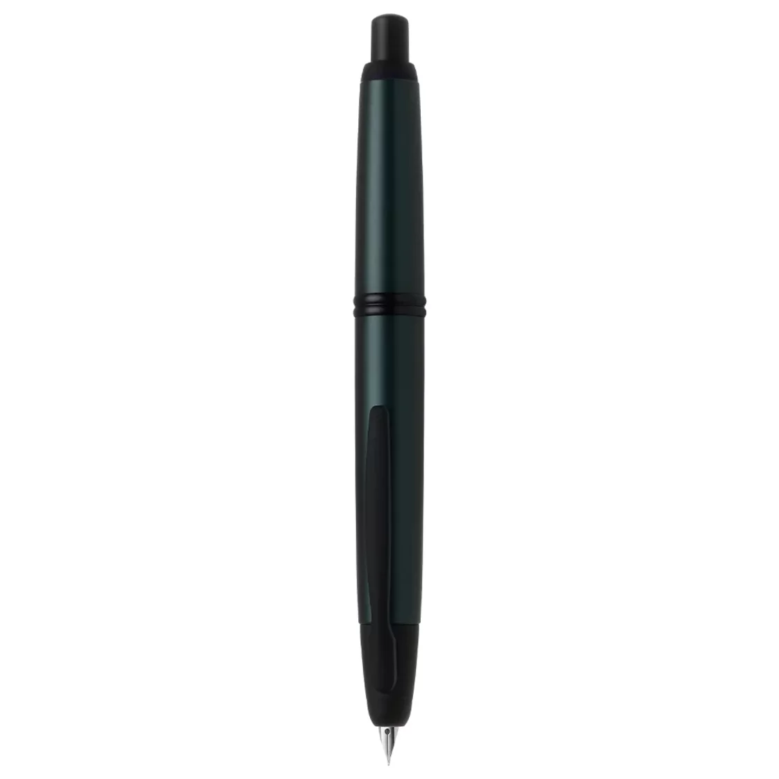 Capless Stainless steel Matte Deep Green fountain pen * Pilot