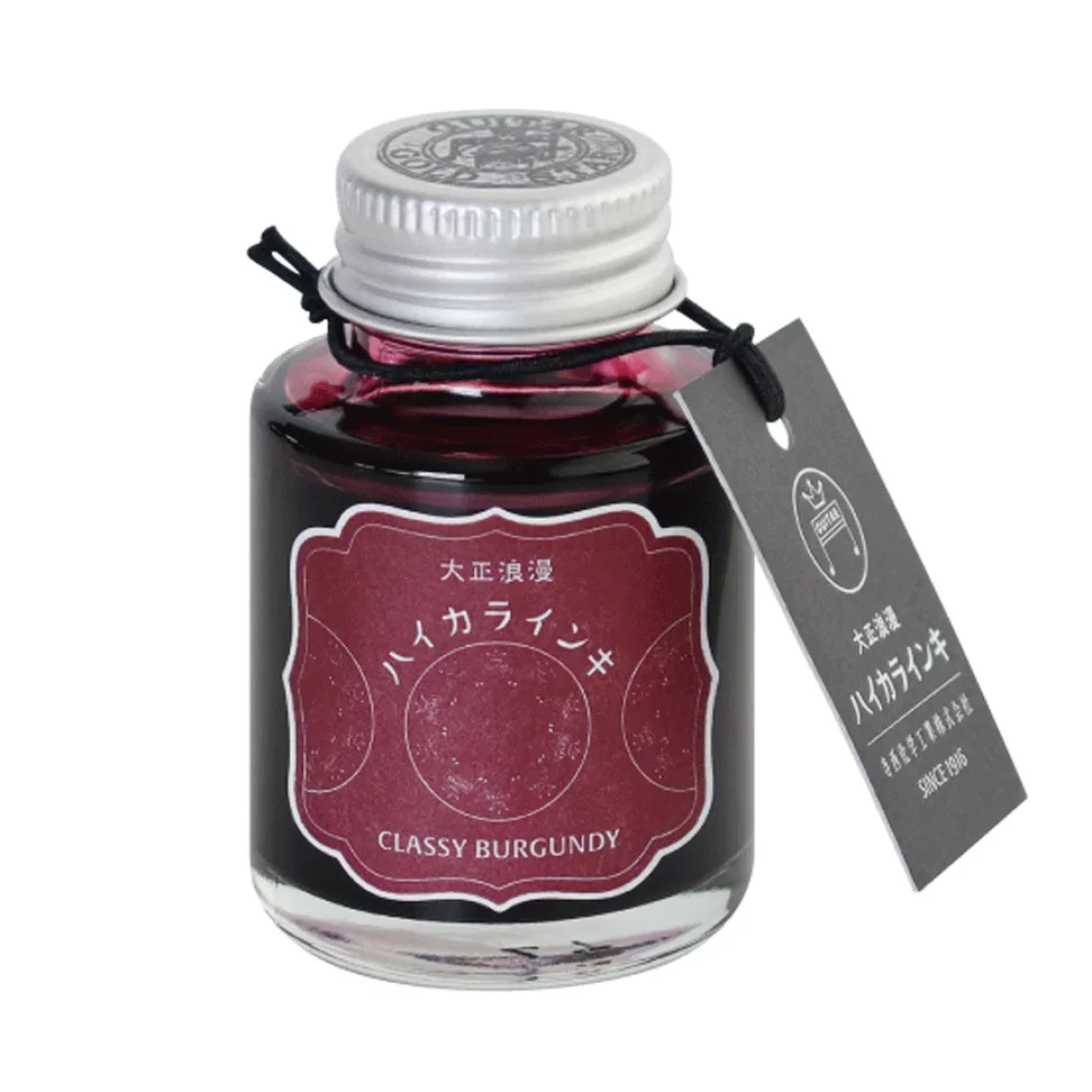 Classy Burgundy Teranishi Guitar Taisho Roman Haikara Ink * Teranishi Chemical Industry 