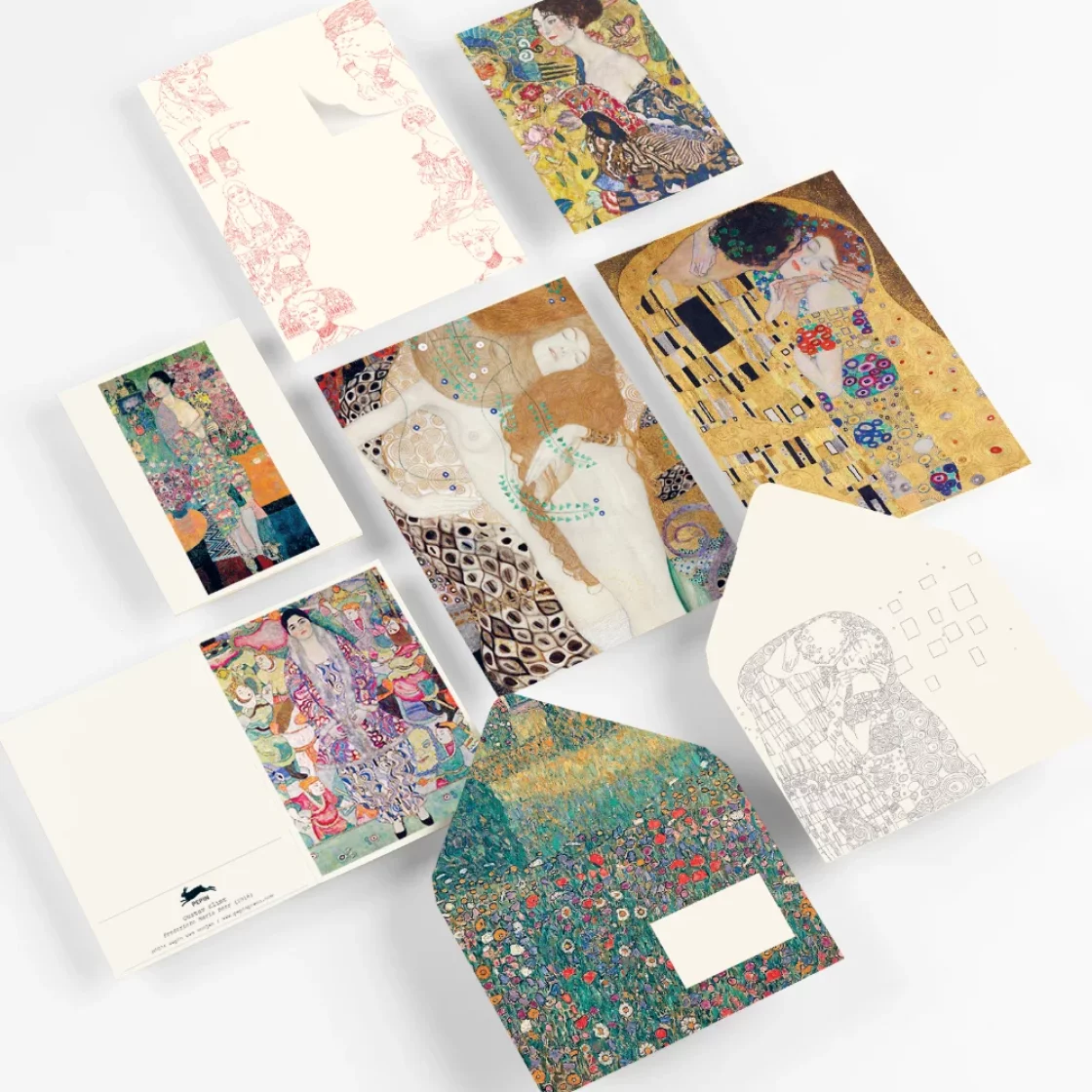 CO44 Gustav Klimt * Correspondence set * The Pepin Press