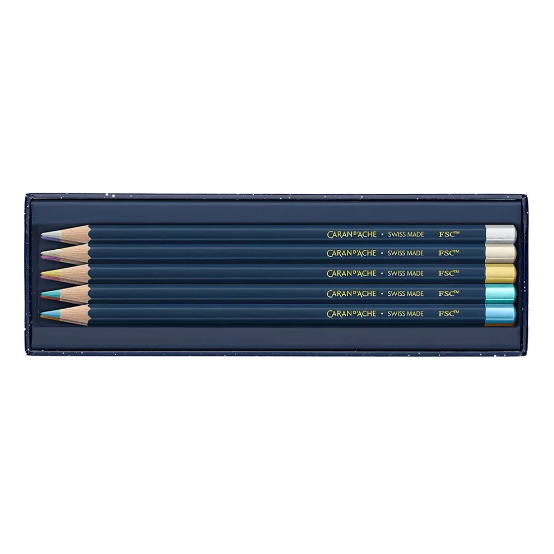 Cosmic Blue colour pencils * Caran D'Ache