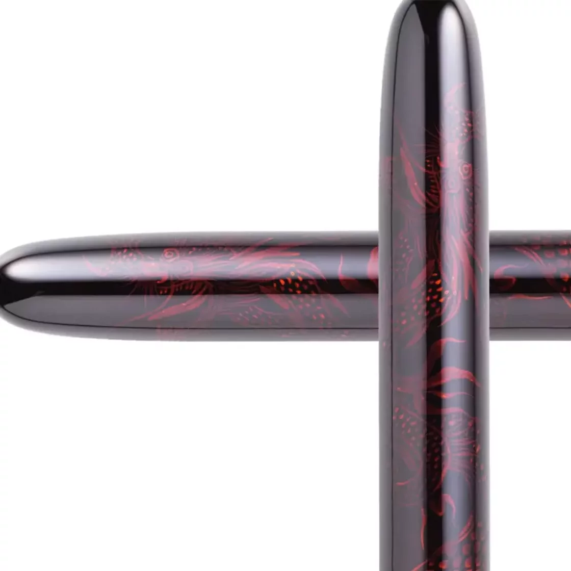 CP17. Red Ascending Dragon Cigar 17mm fountain pen * Nakaya Tamesukashi
