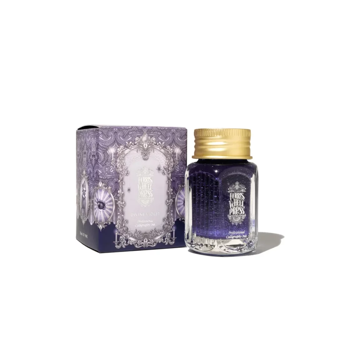 Divine Violet, Calligraphy ink 28ml * Ferris Wheel Press