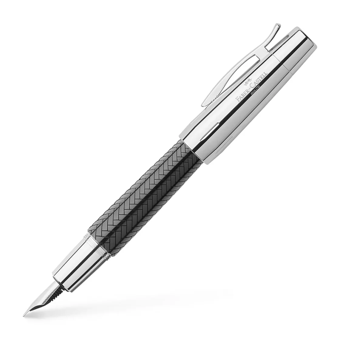 E-motion Parquet black fountain pen * Faber-Castell