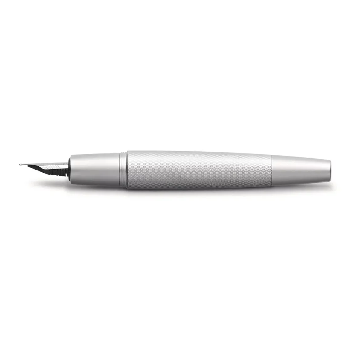 E-motion Pure Silver fountain pen * Faber-Castell