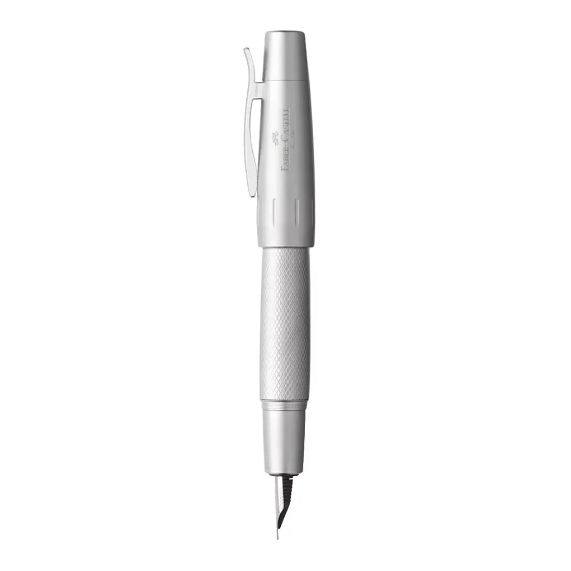 E-motion Pure Silver fountain pen * Faber-Castell